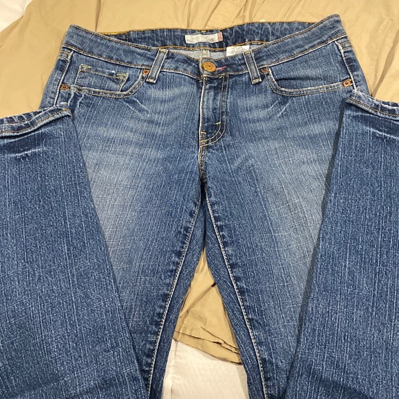 Levi's 503 Skinny blue denim jeans, Size 9, awesome condition 31” inseam - Picture 1 of 8